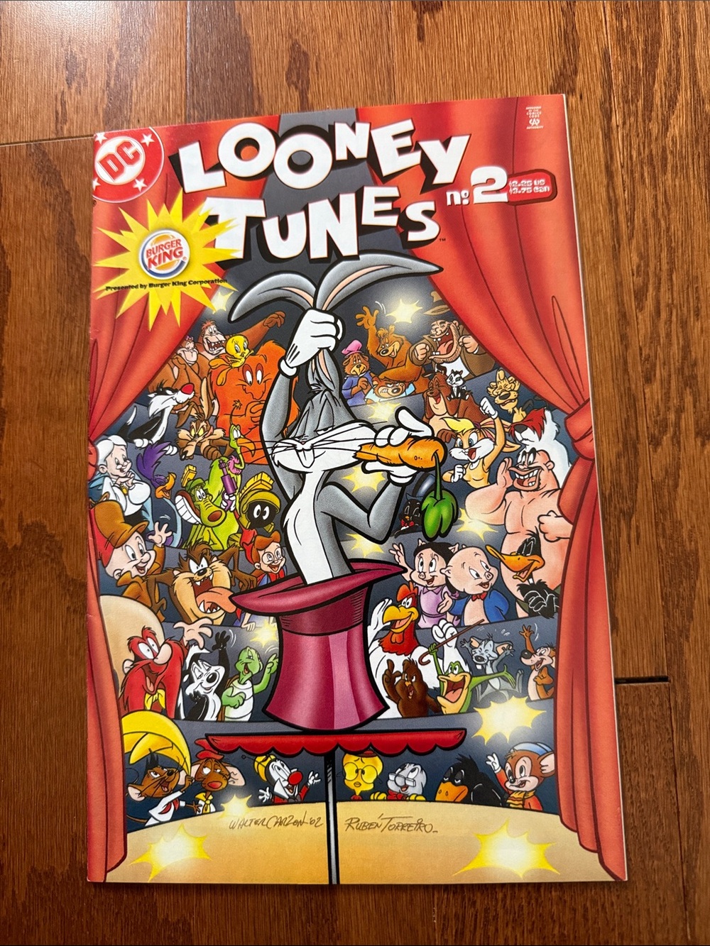Looney Tunes #2 2004 Burger King Promotional DC Comic Bugs Bunny